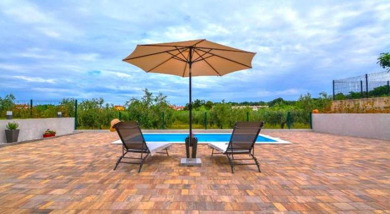 Apartment with pool in Novigrad