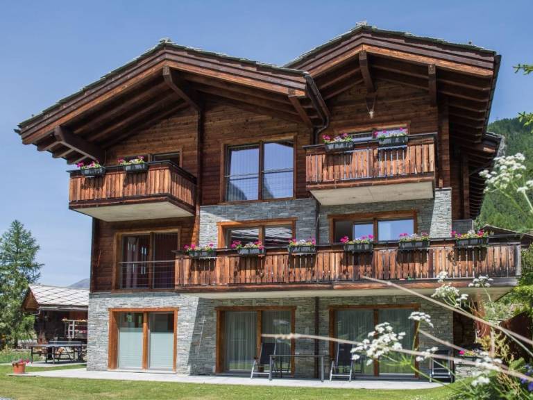 Ferienwohnung mit Hund in Zermatt f&uuml;r max. 5 Personen