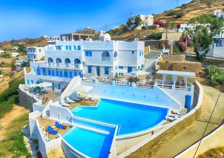 Hotel Petradi in Ios
