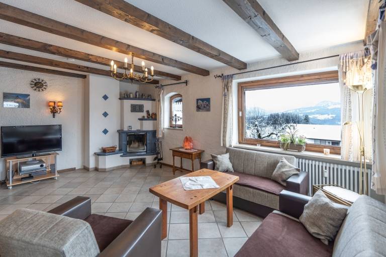 Ferienwohnung mit Hund in Kierwang, Bolsterlang f&uuml;r max. 4 Personen