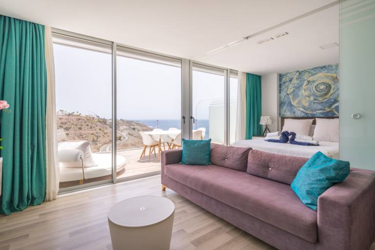 Ferienhaus in Mogán, Puerto Rico de Gran Canaria f&uuml;r max. 4 Personen am Atlantik