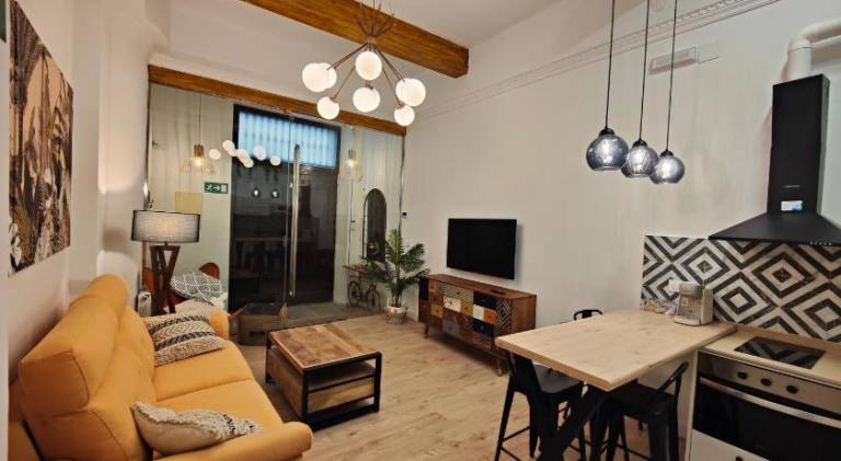 Holiday apartment with 1 room for 4 persons in Santander