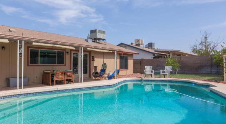 Vacation home with pool in Tempe, AZ