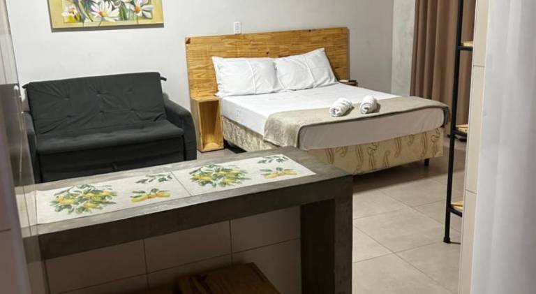 Holiday apartment with 1 room for 4 persons in Aparecida
