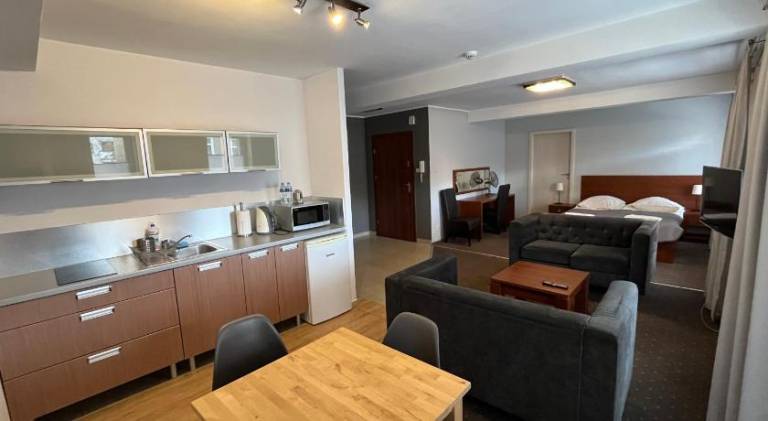 Apartament z hotelowymi udogodnieniami Stargard