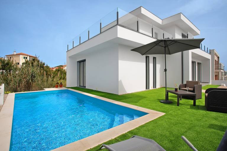 Ferienhaus in Salir do Porto, União das freguesias de Caldas da Rainha - Santo Onofre e Serra do Bouro f&uuml;r max. 7 Personen am Atlantik