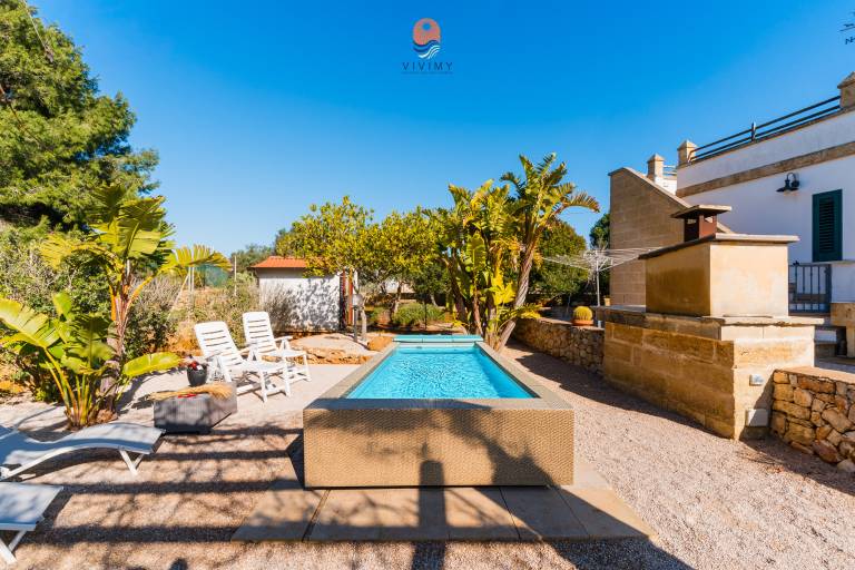 Pleasant house with garden, private pool & terrace | Sea view | Dogs allowed — photo 4