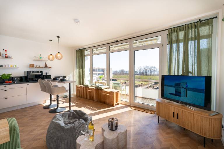 Ferienwohnung mit Hund inGrömitz Ostseeküste f&uuml;r max. 2 Personen