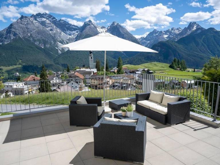 Ferienwohnung in Ftan, Scuol f&uuml;r max. 2 Personen