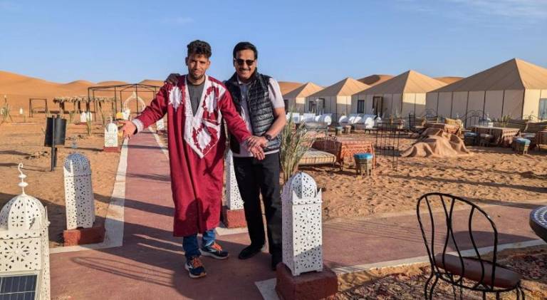 Safari trips Morocco luxury camp in Merzouga