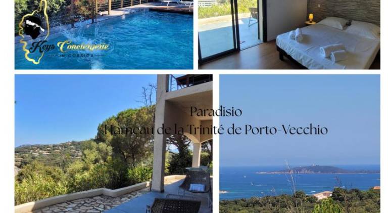 Rental apartment with pool in Porto-Vecchio