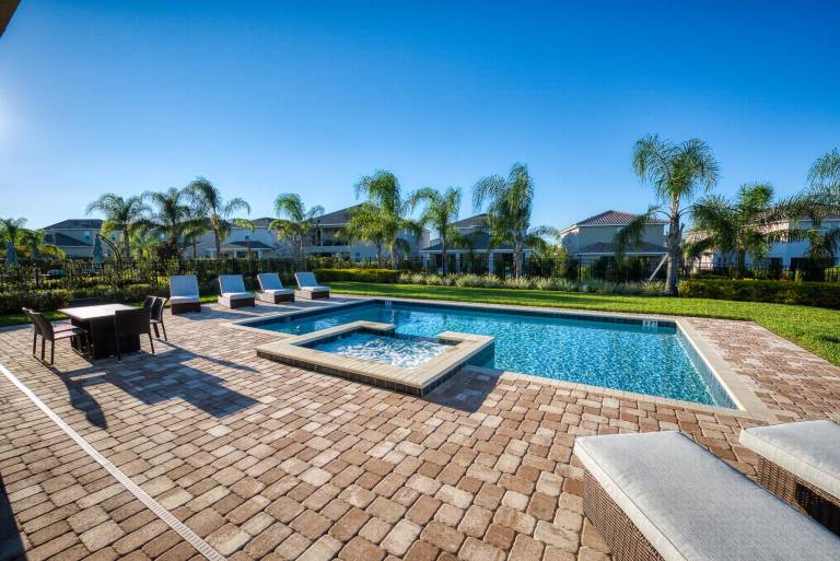 Children-friendly charming house with private pool & jacuzzi | Pets are welcome in Osceola, FL