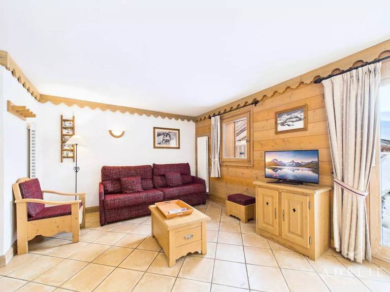 Rental apartment with patio in Montvalezan
