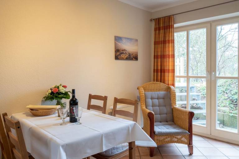 Charmantes Appartement für 2 Personen im Haus Seeschwalbe up de Dün am TRANPAD 9 in Wittmund