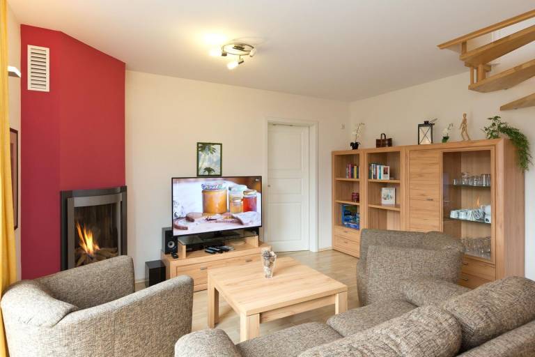 Komfortable Ferienwohnung mit Balkon, Sauna und Kamin in Göhren-Lebbin. — photo 5