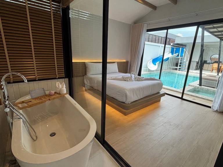 Vacation home with barbecue & pool in Krabi