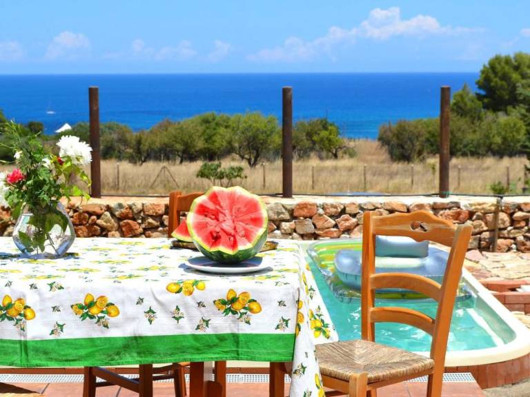 Angenehmes Haus in Castellammare Del Golfo mit privatem Pool — photo 4