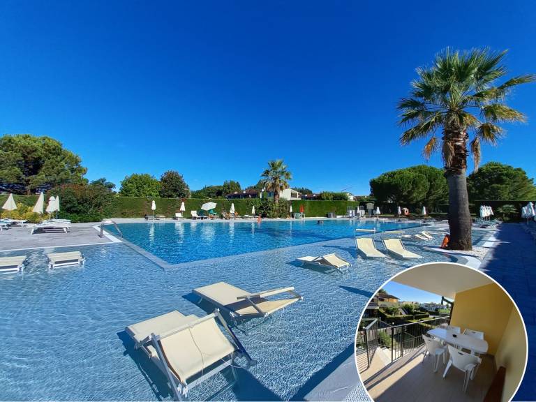 Ferienwohnung mit Hund in Colà, Pacengo f&uuml;r max. 6 Personen