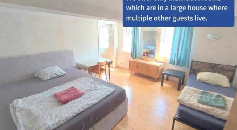 Rental apartment with 3 rooms for 6 persons in Darmstadt