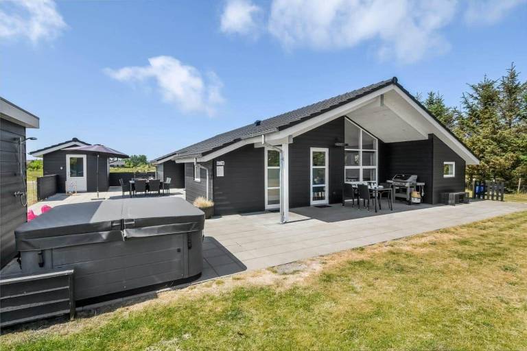 Ferienhaus mit Hund in Skaven Strand, Nordsee für max. 8 Personen