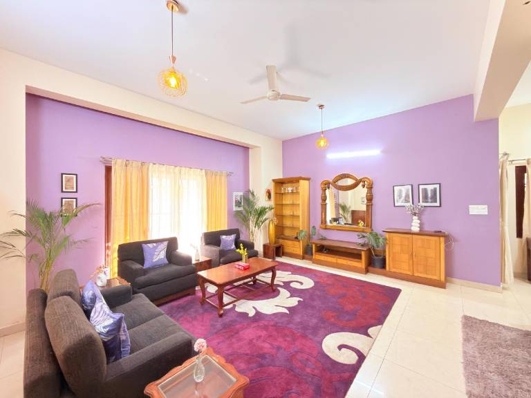 Vacation home with barbeque | Suitable for remote work in Anekal