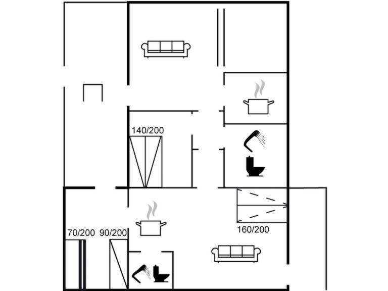 House with patio, garden & barbeque — photo 2