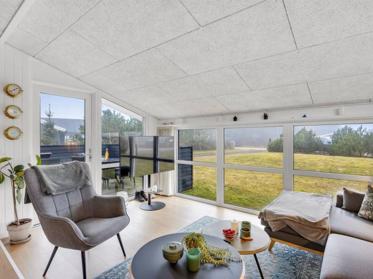 Ferienhaus mit Hund inLønstrup Nordseeküste Dänemark f&uuml;r max. 4 Personen