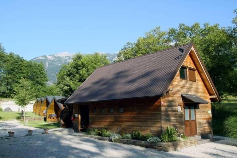 Hütte Soča