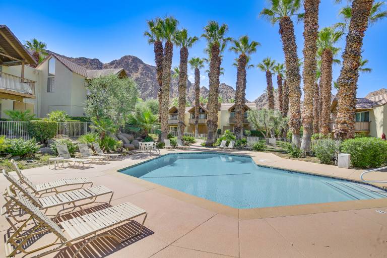 Balcony & Views: Pet-Friendly Indian Wells Unit — photo 3
