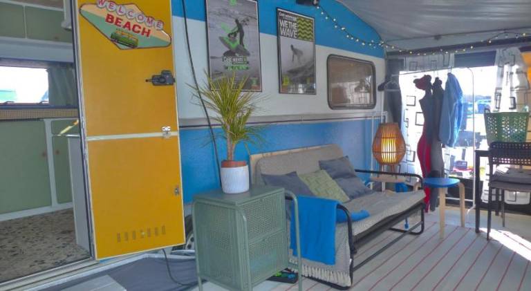 Camper Bros - wynajem przyczepy na polwyspie, 10m od plazy, klimatyzacja — photo 4
