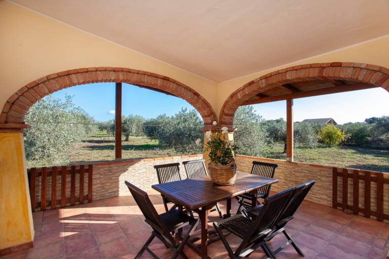 Pet-friendly Holiday Apartment "A contatto con la natura - Orosei" with Garden, Terrace & Wi-Fi in Teo