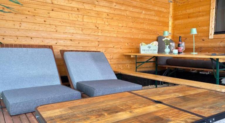 BioNestlein Gartenhaus mit Biosauna — photo 3