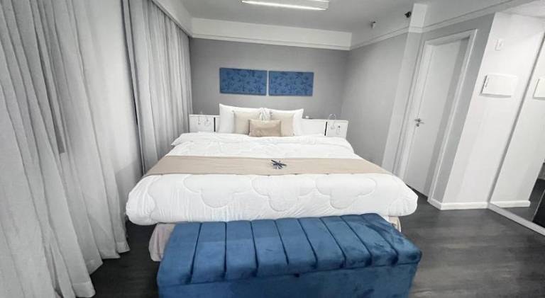 Serviced apartment with patio, yard & sauna | Dogs allowed in Olímpia