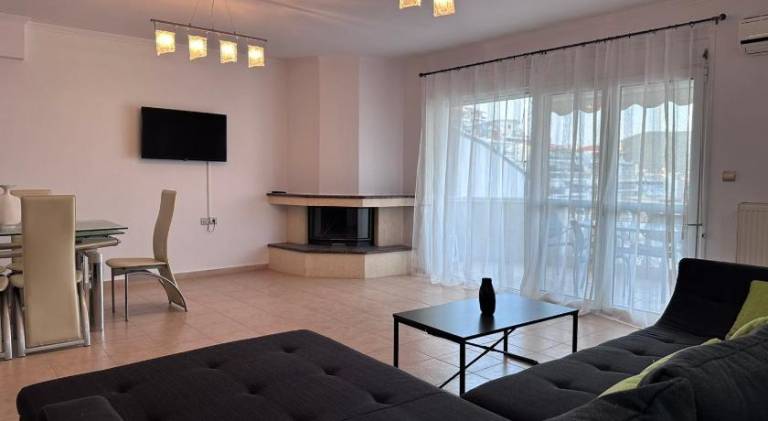 Rental apartment with patio | Next to the beach | Pets allowed in Kavala