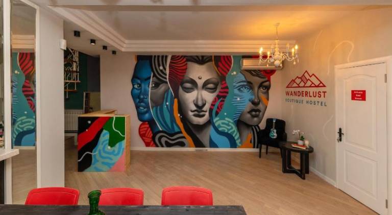 Wanderlust boutique hostel in Almaty