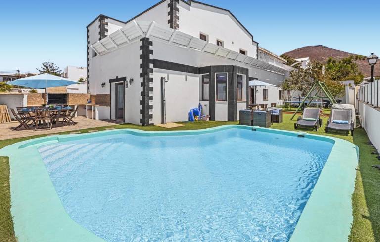 Ferienhaus in Tahiche, Las Cabreras f&uuml;r max. 8 Personen am Atlantik