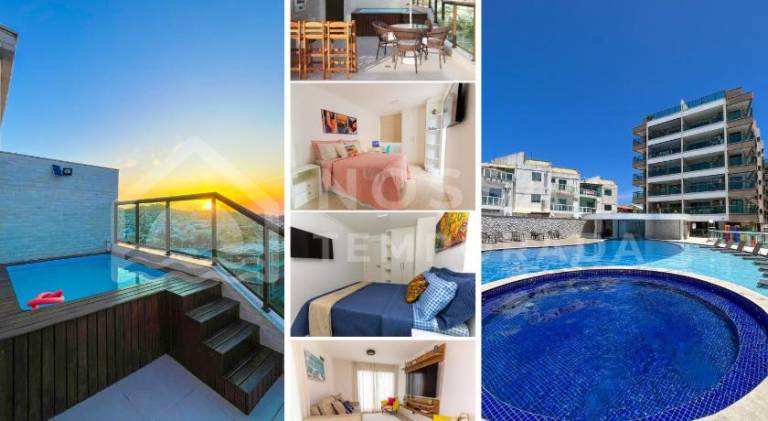 Holiday apartment with pool | Close to the beach | Pets are welcome in Arraial do Cabo