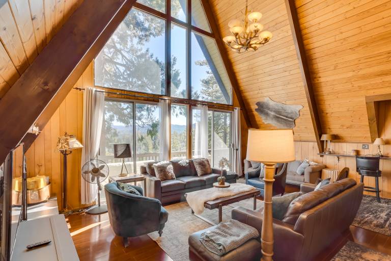 A-Frame Home w/ 3 Decks & Lake Arrowhead Views! — photo 4