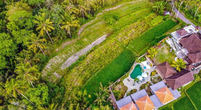 Villa with yard, pool & patio — photo 4