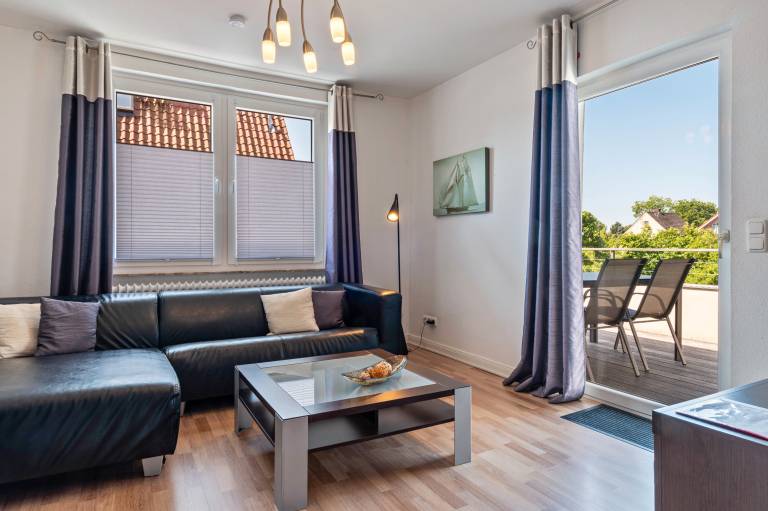 Ferienwohnung 3 Zimmer mit Balkon und WLAN