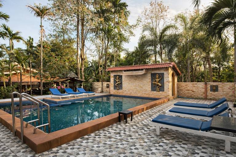 Villa with garden, patio & pool in Siem Reap