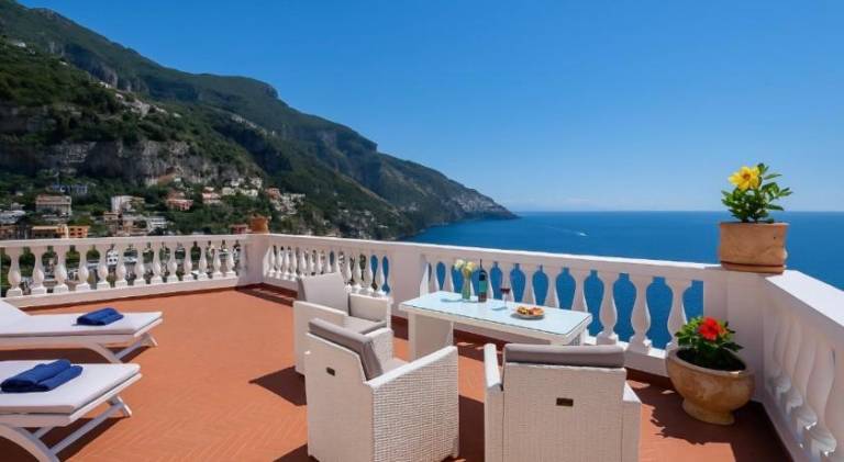 Villa Briganti Seaview Terrace in Positano