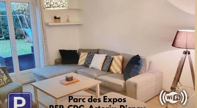 Rental apartment with 5 rooms for 10 persons in Villepinte
