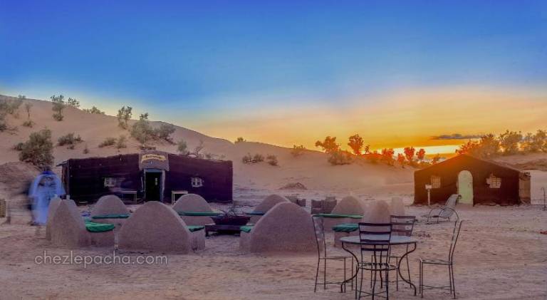 Sahara Desert Camp Mhamid - Bivouac Le Pacha in Zagora