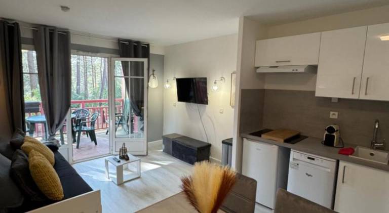 Rental apartment with pool in Lacanau