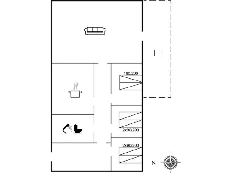 Family-oriented pleasant vacation home with yard | Close to the beach | Pets are welcome — photo 2