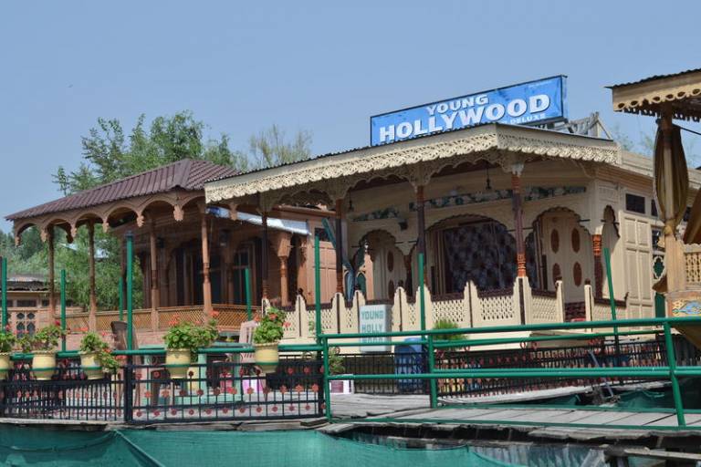 Young Holly Wood Houseboat in Srinagar