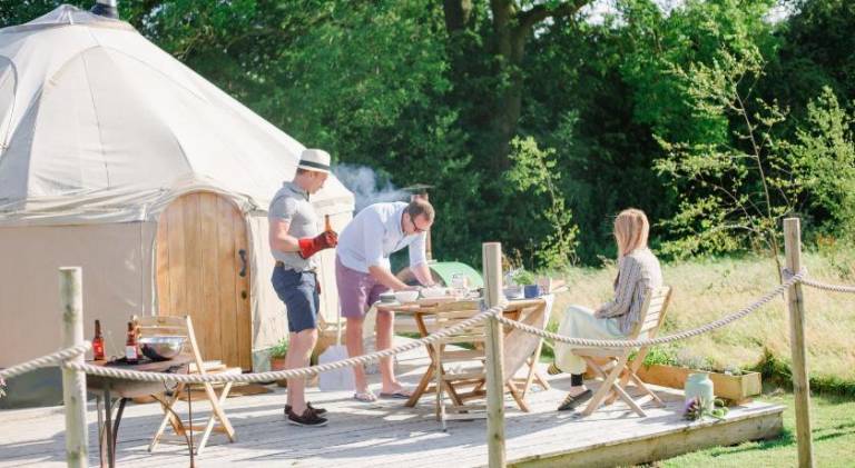 Yurtshire Fountains - Wensley Yurt in Ripon