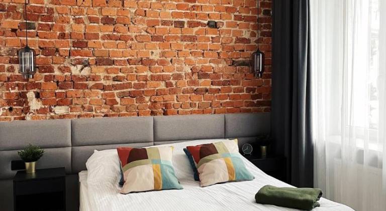 Serviced apartment with 2 rooms for 4 persons in Lódz