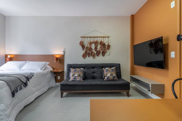 Beautiful holiday apartment with terrace & yard | Pets allowed in Paulista